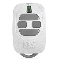 DEA HANDZENDER COPY/ROLLING CODE 4 KANAALS WIT 433Mhz